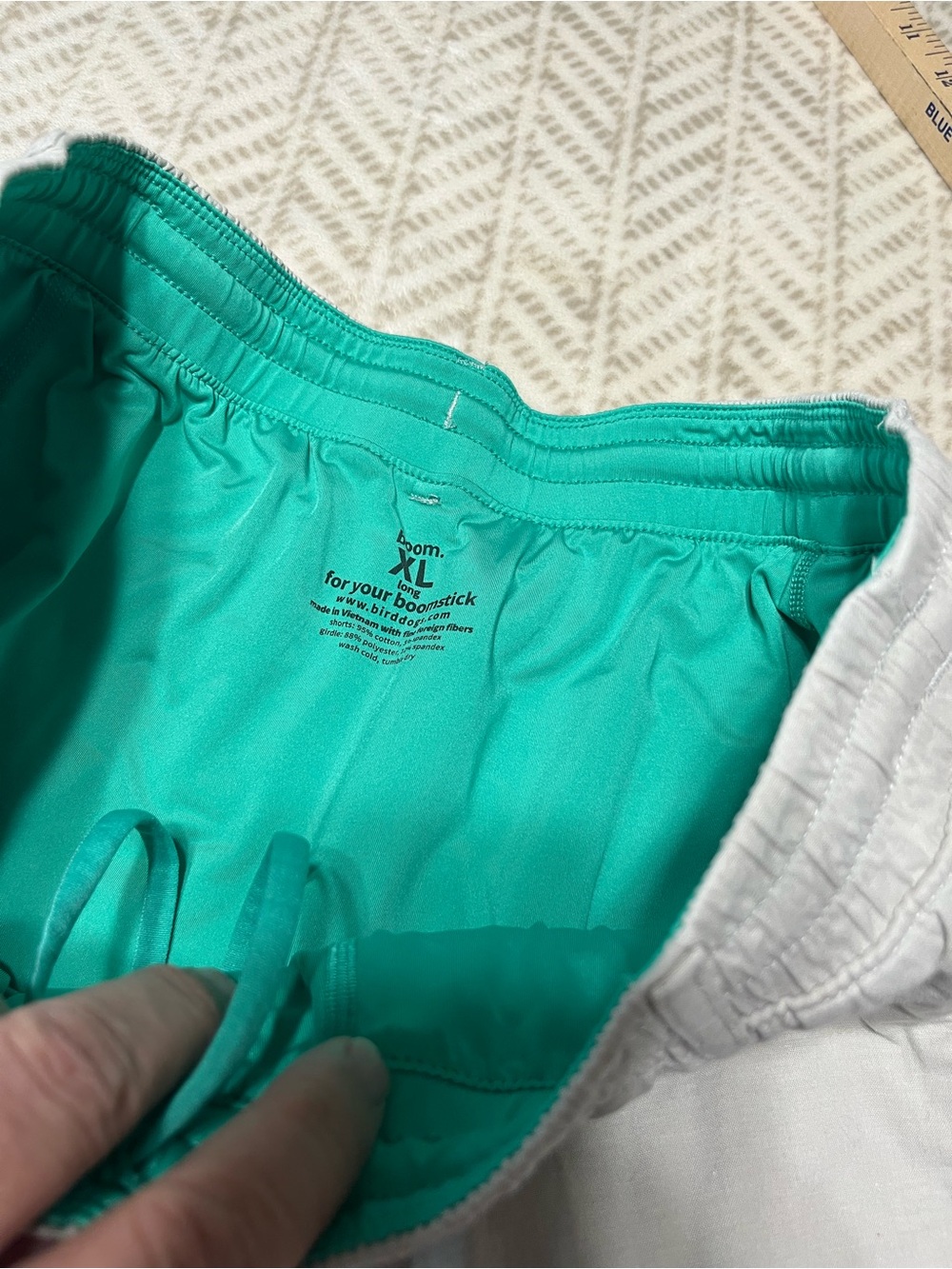 Birddog Light Gray Men’s Elastic-Waist Shorts Xl - Picture 2 of 10